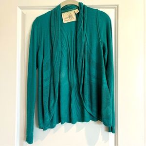 Gorgeous Teal Green Sweater (see back detail)